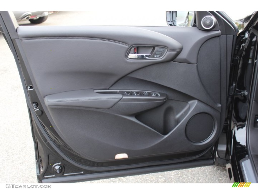 2013 Acura RDX AWD Ebony Door Panel Photo #73618982