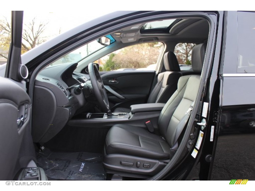 Ebony Interior 2013 Acura RDX AWD Photo #73619019