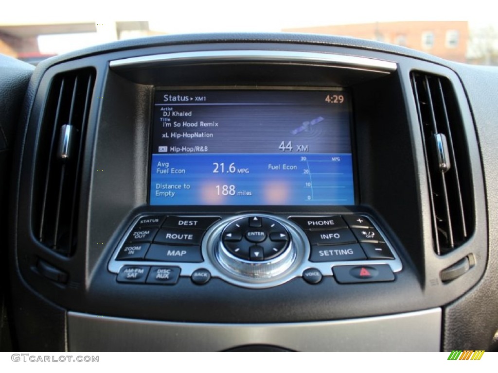 2012 Infiniti G 37 x AWD Sedan Controls Photo #73619087