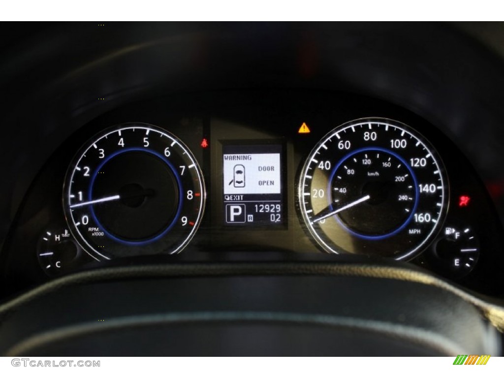 2012 Infiniti G 37 x AWD Sedan Gauges Photo #73619121