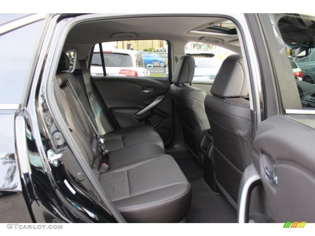 2013 Acura RDX AWD Rear Seat Photos