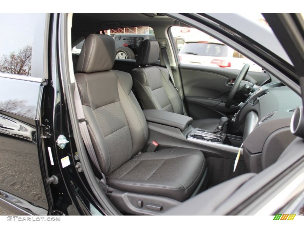 Ebony Interior 2013 Acura RDX AWD Photo #73619366