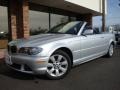 2006 Titanium Silver Metallic BMW 3 Series 325i Convertible  photo #1