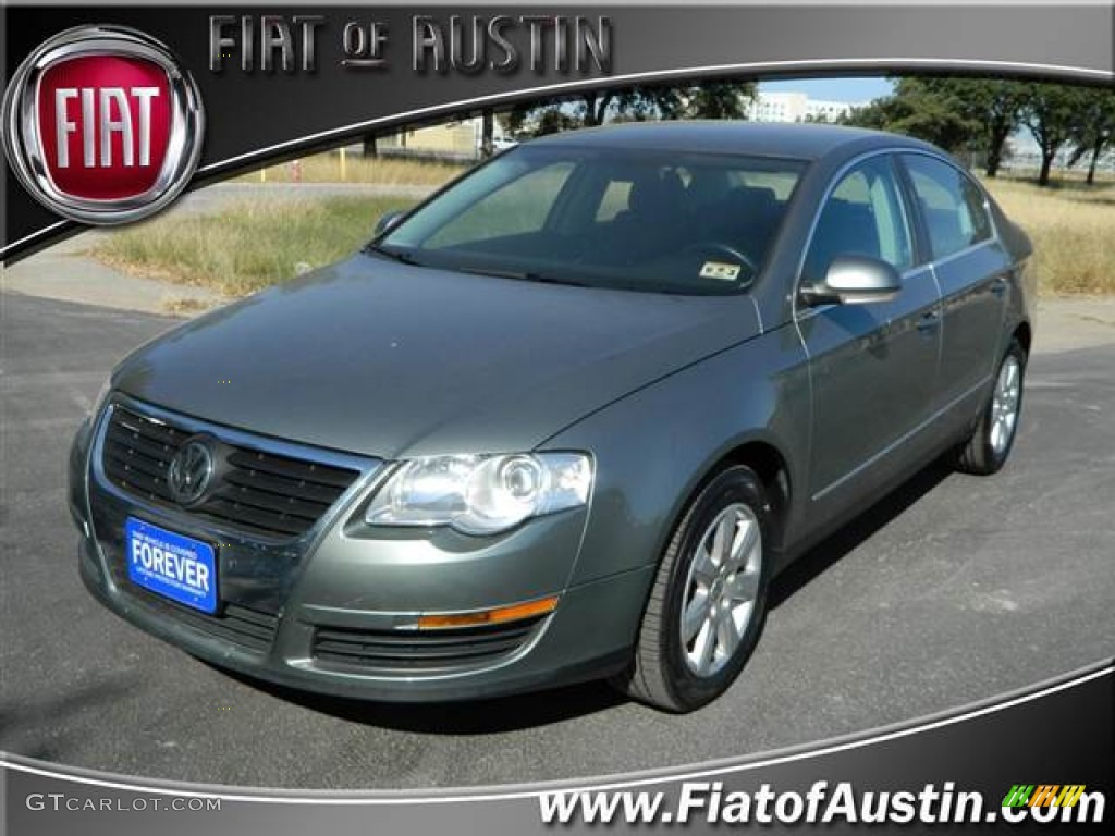2008 Passat Turbo Sedan - Granite Green / Black photo #1