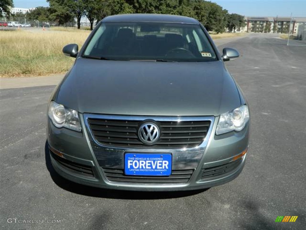 2008 Passat Turbo Sedan - Granite Green / Black photo #2