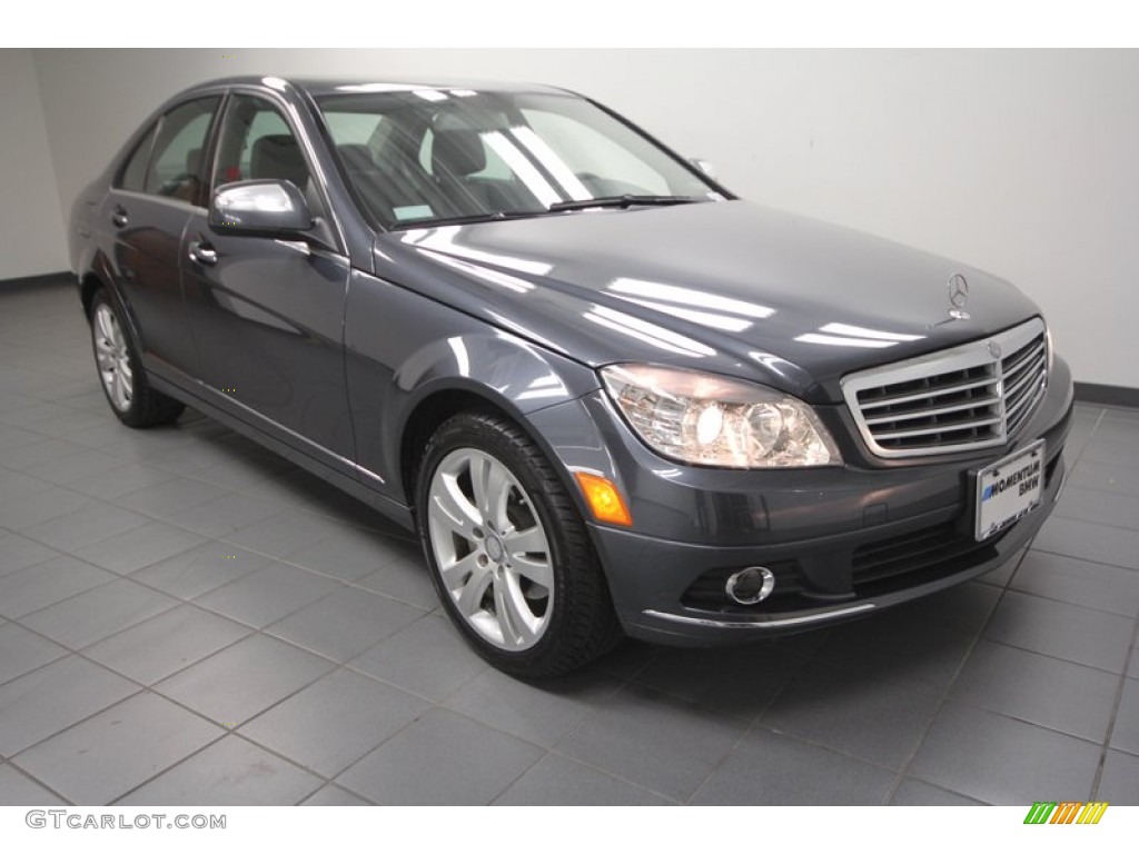 Steel Grey Metallic 2008 Mercedes-Benz C 300 Sport Exterior Photo #73619738
