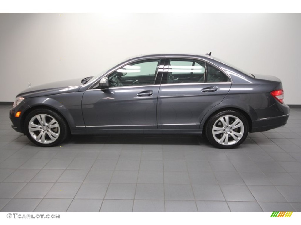 Steel Grey Metallic 2008 Mercedes-Benz C 300 Sport Exterior Photo #73619758