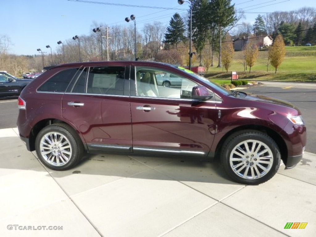 Bordeaux Reserve Red Metallic 2011 Lincoln MKX AWD Exterior Photo #73619888