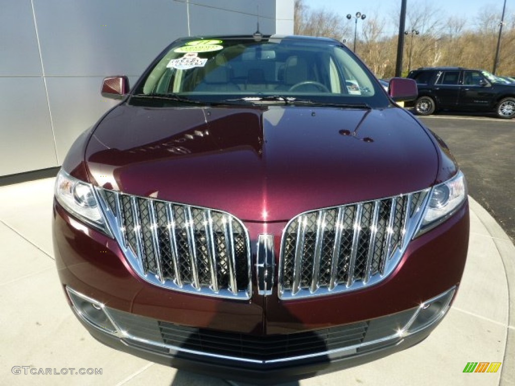 Bordeaux Reserve Red Metallic 2011 Lincoln MKX AWD Exterior Photo #73619933