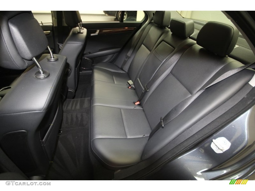 2008 Mercedes-Benz C 300 Sport Rear Seat Photo #73620015