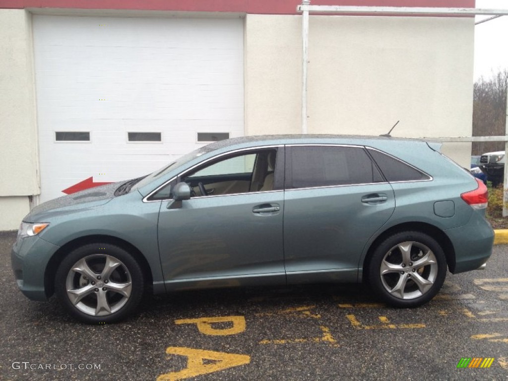 Aloe Green Metallic 2010 Toyota Venza V6 Exterior Photo #73620293