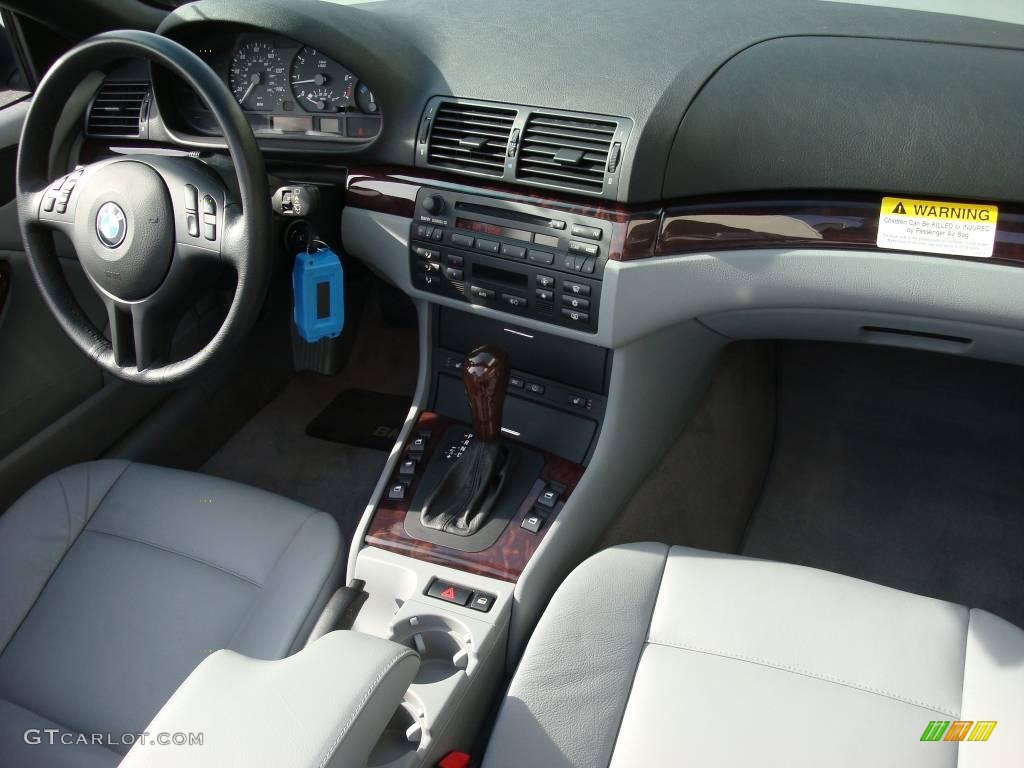 2006 3 Series 325i Convertible - Titanium Silver Metallic / Grey photo #13