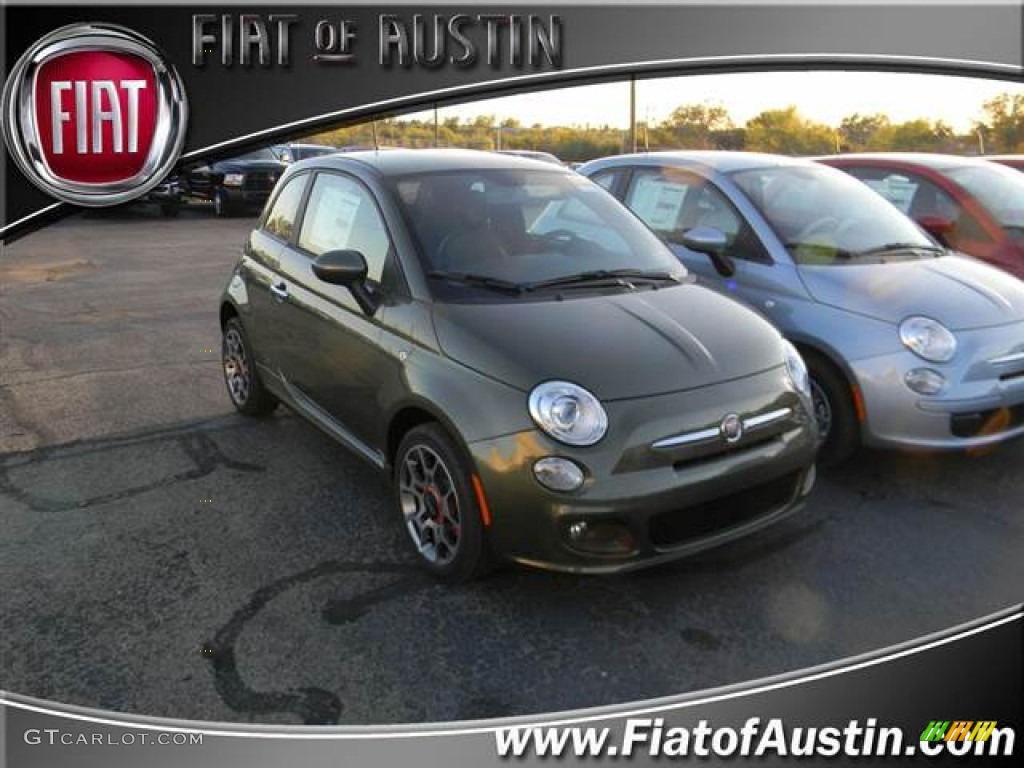 Verde Oliva (Olive Green) Fiat 500