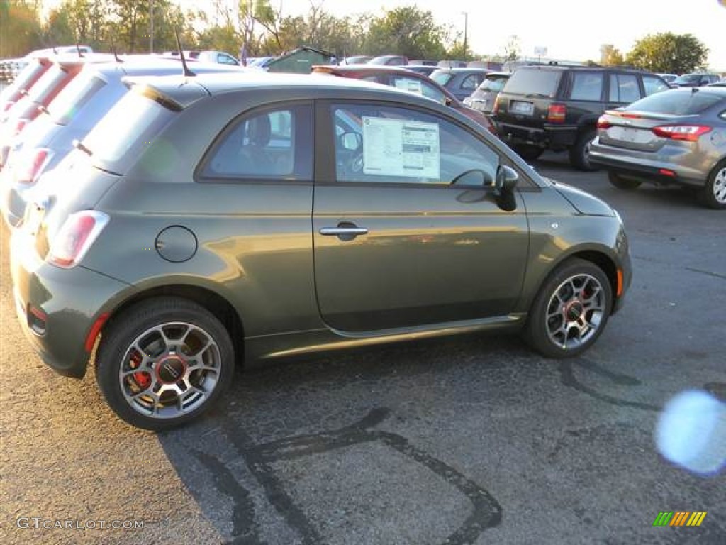 2013 500 Sport - Verde Oliva (Olive Green) / Sport Marrone/Grigio/Nero (Brown/Gray/Black) photo #2