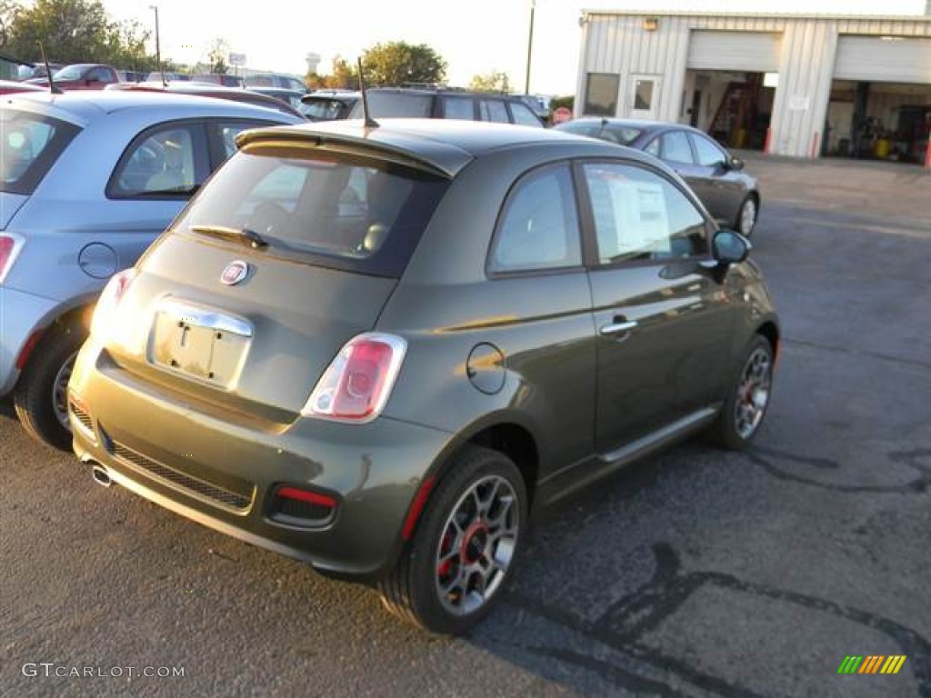 2013 500 Sport - Verde Oliva (Olive Green) / Sport Marrone/Grigio/Nero (Brown/Gray/Black) photo #3