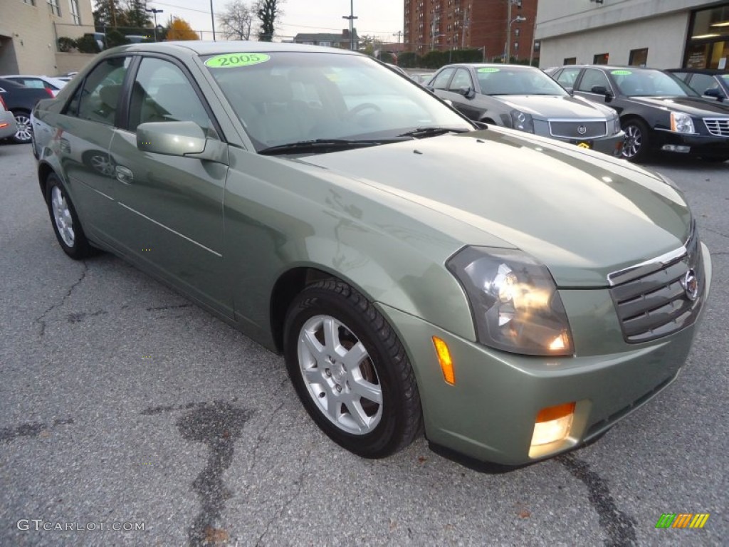 Silver Green 2005 Cadillac CTS Sedan Exterior Photo #73620857