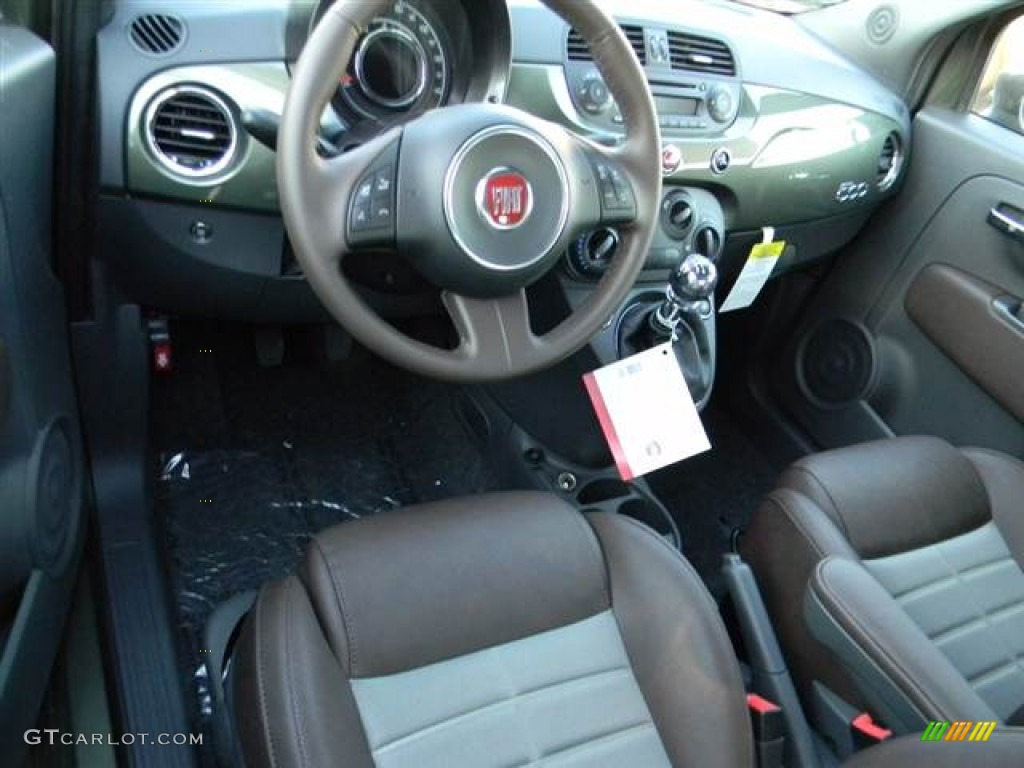 2013 500 Sport - Verde Oliva (Olive Green) / Sport Marrone/Grigio/Nero (Brown/Gray/Black) photo #7