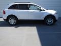 2013 White Platinum Tri-Coat Ford Edge SEL  photo #2