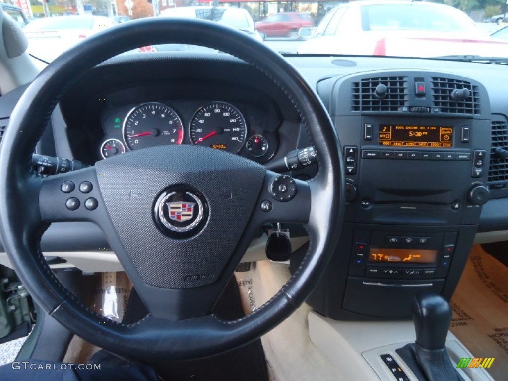 2005 Cadillac CTS Sedan Light Neutral Steering Wheel Photo #73621047