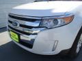 2013 White Platinum Tri-Coat Ford Edge SEL  photo #9