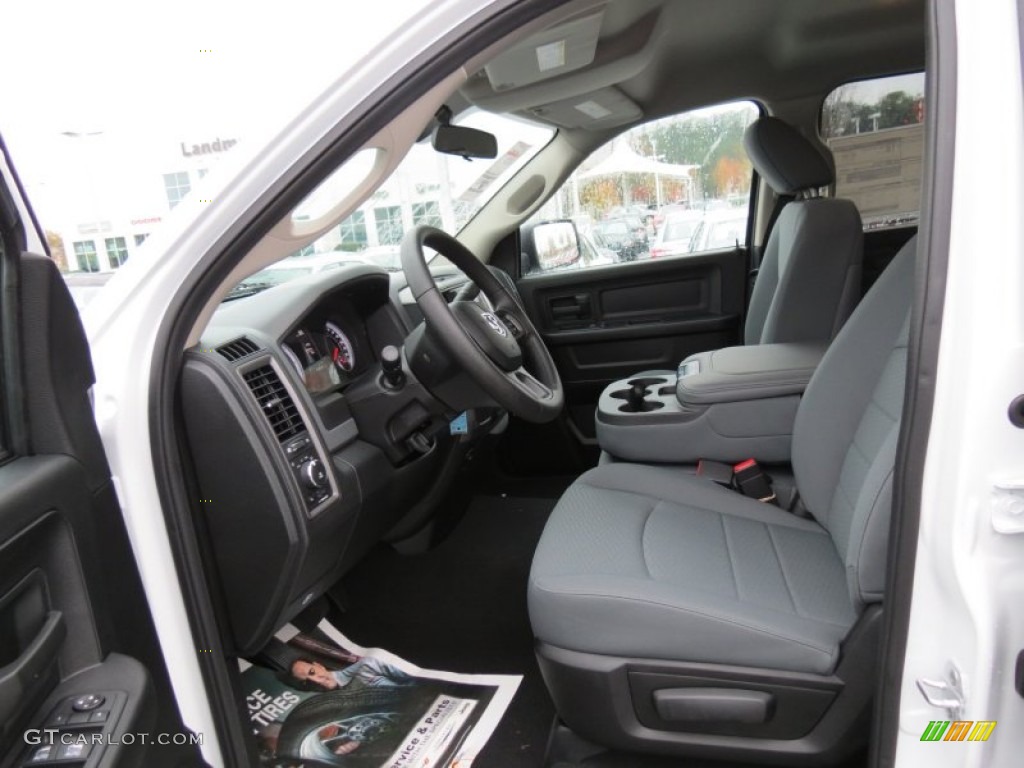 Black/Diesel Gray Interior 2013 Ram 1500 Express Quad Cab Photo #73621925