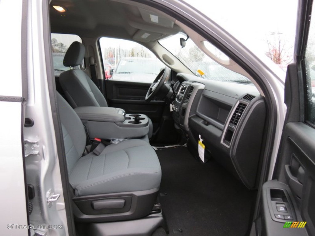 Black/Diesel Gray Interior 2013 Ram 1500 Express Quad Cab Photo #73622282