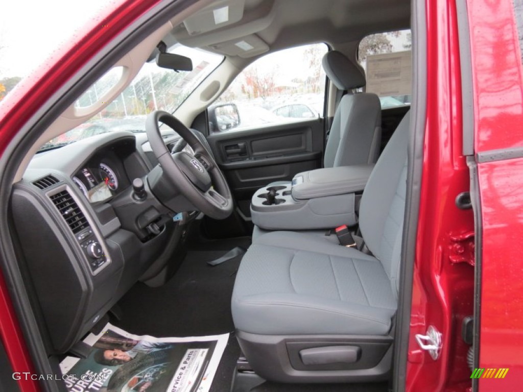 Black/Diesel Gray Interior 2013 Ram 1500 Express Quad Cab Photo #73622519