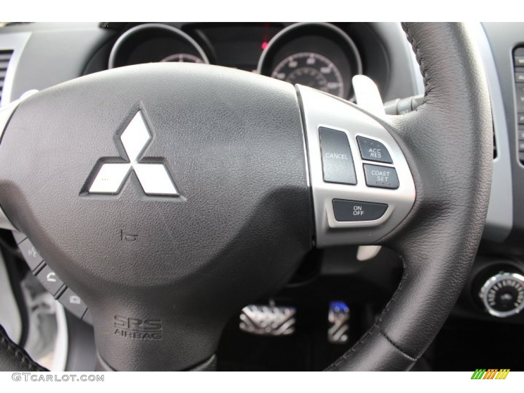 2012 Mitsubishi Outlander GT S AWD Controls Photo #73623170