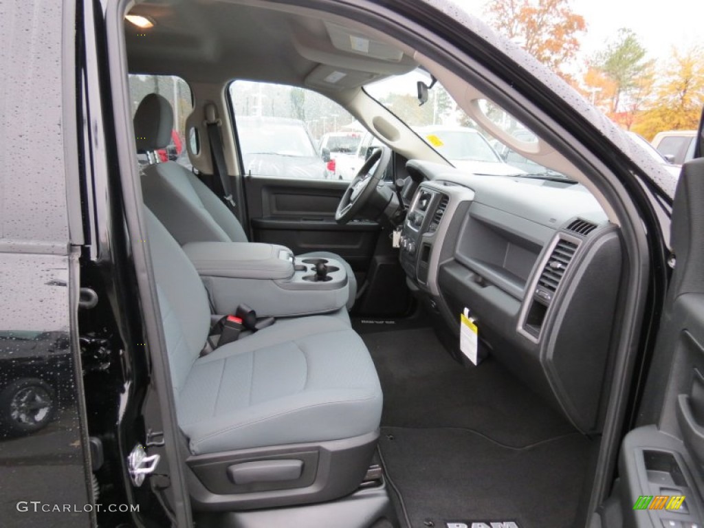 Black Diesel Gray Interior 2013 Ram 1500 Express Quad Cab