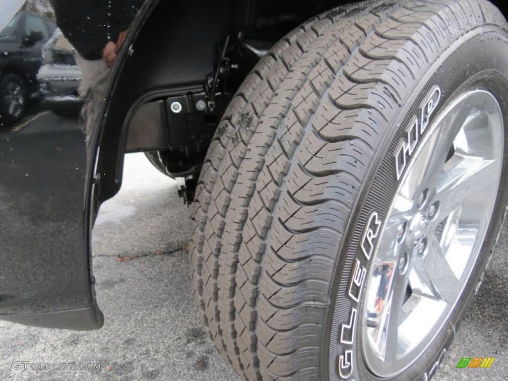 2013 1500 Express Quad Cab - Black / Black/Diesel Gray photo #11