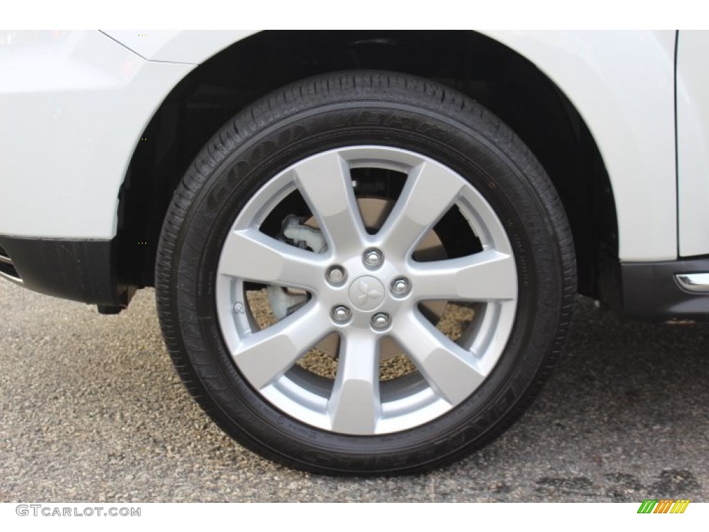 2012 Mitsubishi Outlander GT S AWD Wheel Photo #73623383