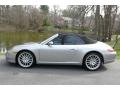 2006 GT Silver Metallic Porsche 911 Carrera Cabriolet  photo #3