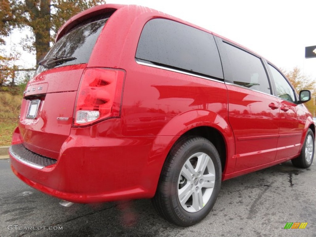 2013 Grand Caravan Crew - Redline 2 Coat Pearl / Black/Light Graystone photo #3