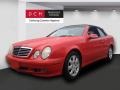 2001 Magma Red Mercedes-Benz CLK 320 Cabriolet  photo #1