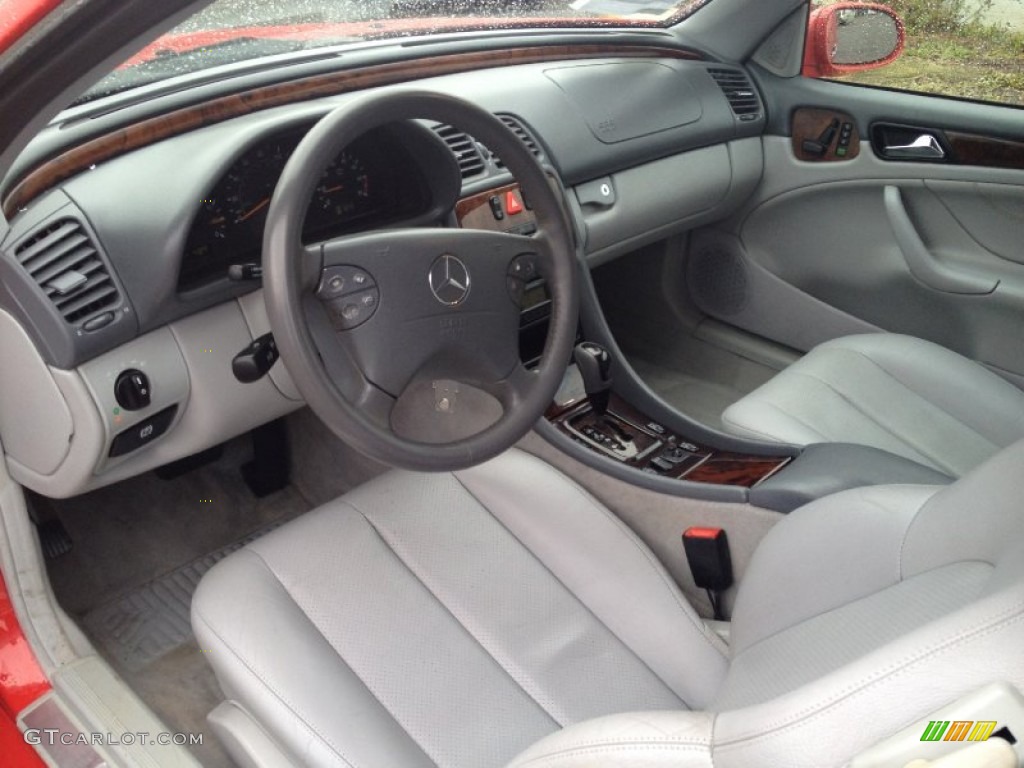 Ash Interior 2001 Mercedes-Benz CLK 320 Cabriolet Photo #73623956