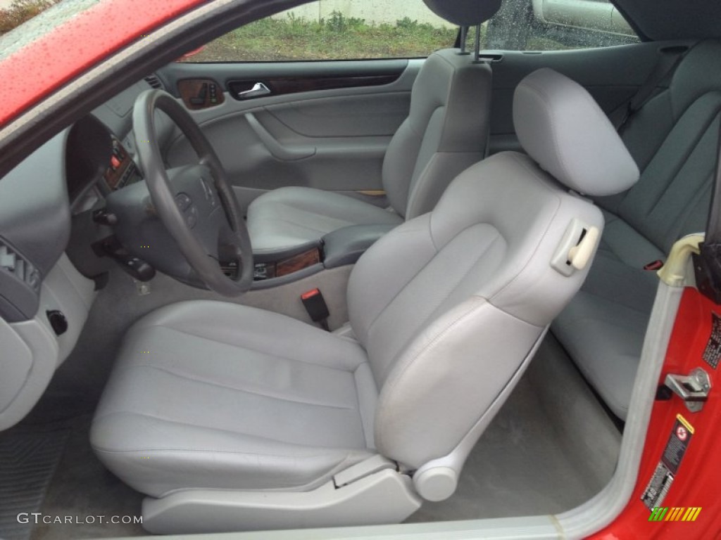 2001 Mercedes-Benz CLK 320 Cabriolet Front Seat Photo #73623971