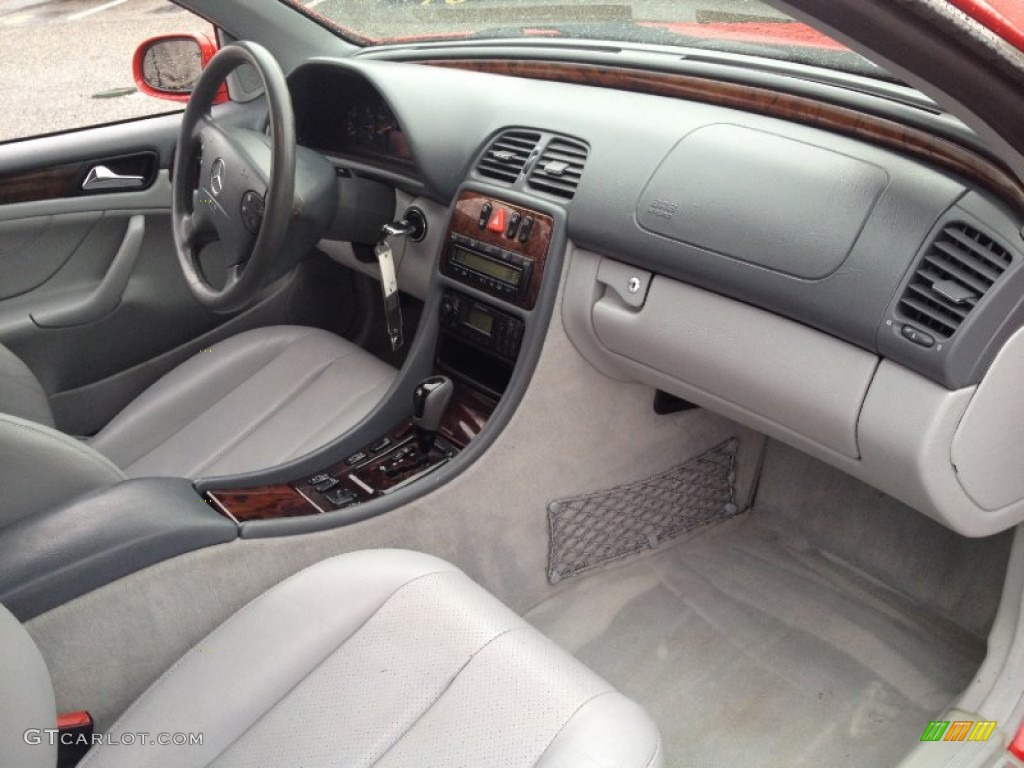 2001 Mercedes-Benz CLK 320 Cabriolet Ash Dashboard Photo #73624115