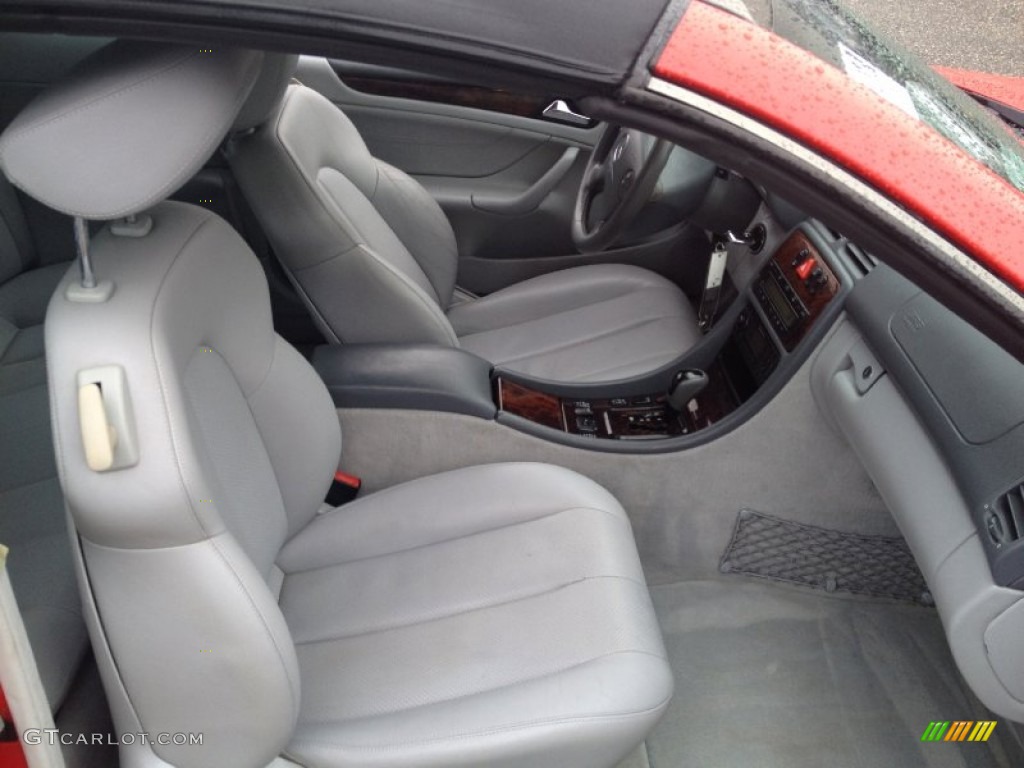 2001 Mercedes-Benz CLK 320 Cabriolet Front Seat Photo #73624127