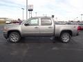 2013 Steel Gray Metallic GMC Sierra 1500 SLT Crew Cab 4x4  photo #8