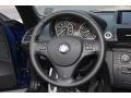 Black Steering Wheel Photo for 2011 BMW 1 Series #73624526