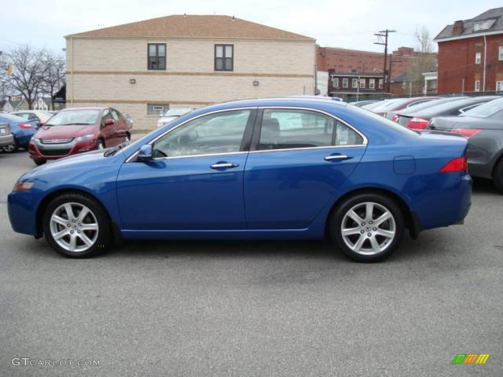 2005 TSX Sedan - Arctic Blue Pearl / Ebony photo #2