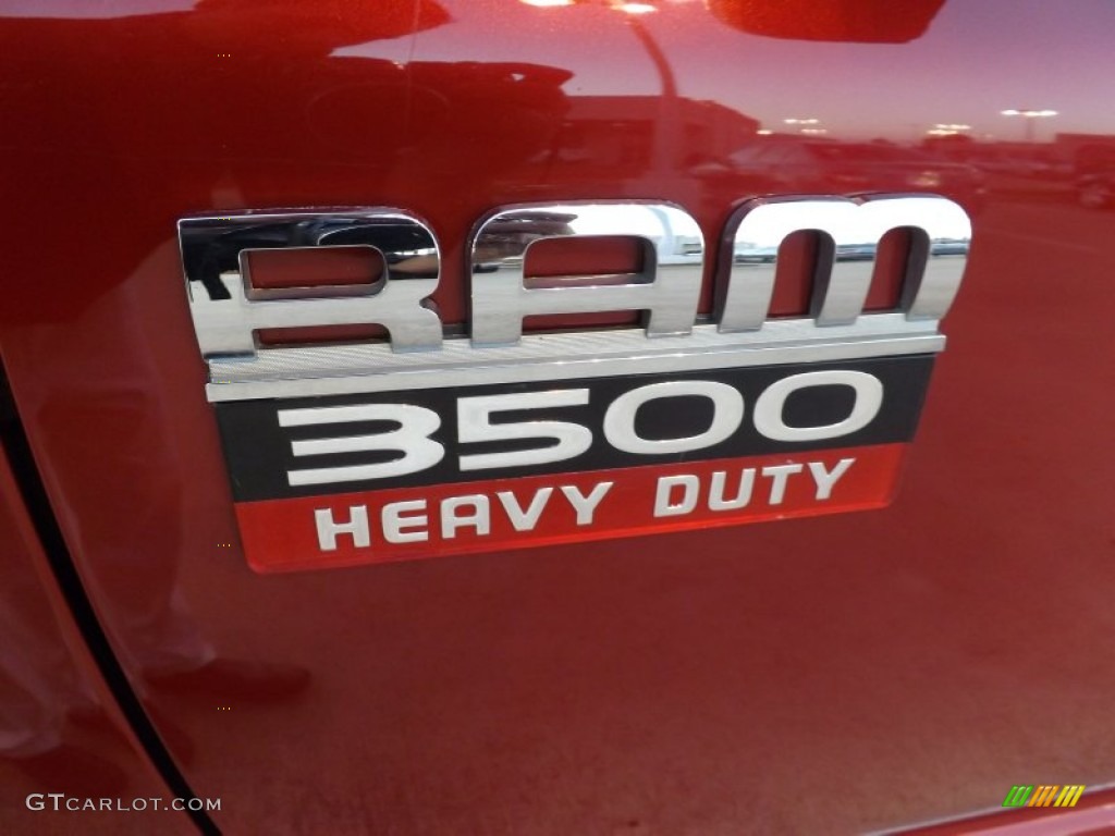 2007 Ram 3500 Laramie Mega Cab 4x4 Dually - Inferno Red Crystal Pearl / Medium Slate Gray photo #28