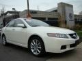 2005 Premium White Pearl Acura TSX Sedan  photo #1