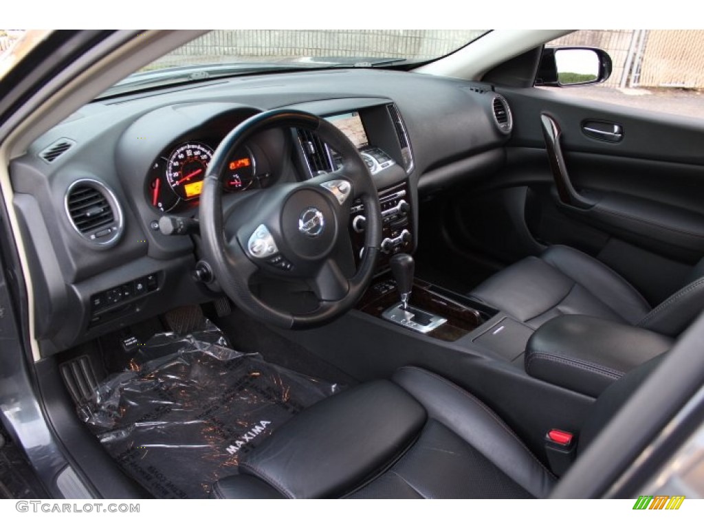 Charcoal Interior 2009 Nissan Maxima 3.5 SV Premium Photo #73625920