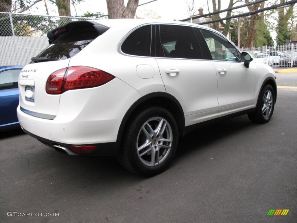 Sand White 2011 Porsche Cayenne S Exterior Photo #73626212