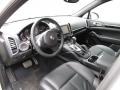 Black 2011 Porsche Cayenne S Interior Color