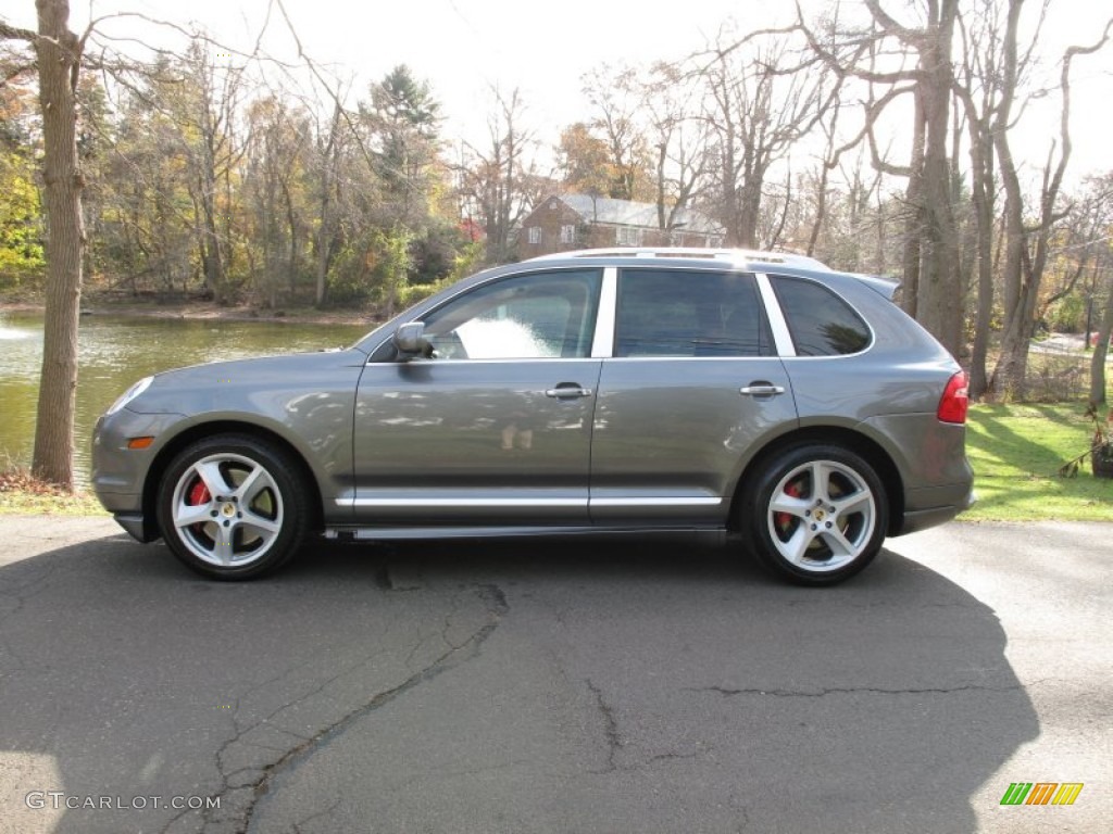Meteor Grey Metallic 2010 Porsche Cayenne Turbo Exterior Photo #73626410