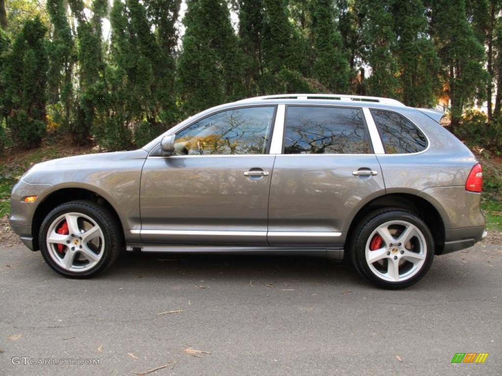 Meteor Grey Metallic 2010 Porsche Cayenne Turbo Exterior Photo #73626534