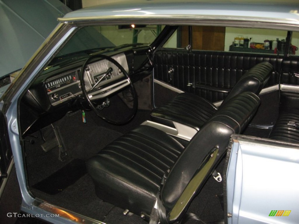 Black Interior 1964 Buick Skylark 2 Door Hardtop Photo #73626705