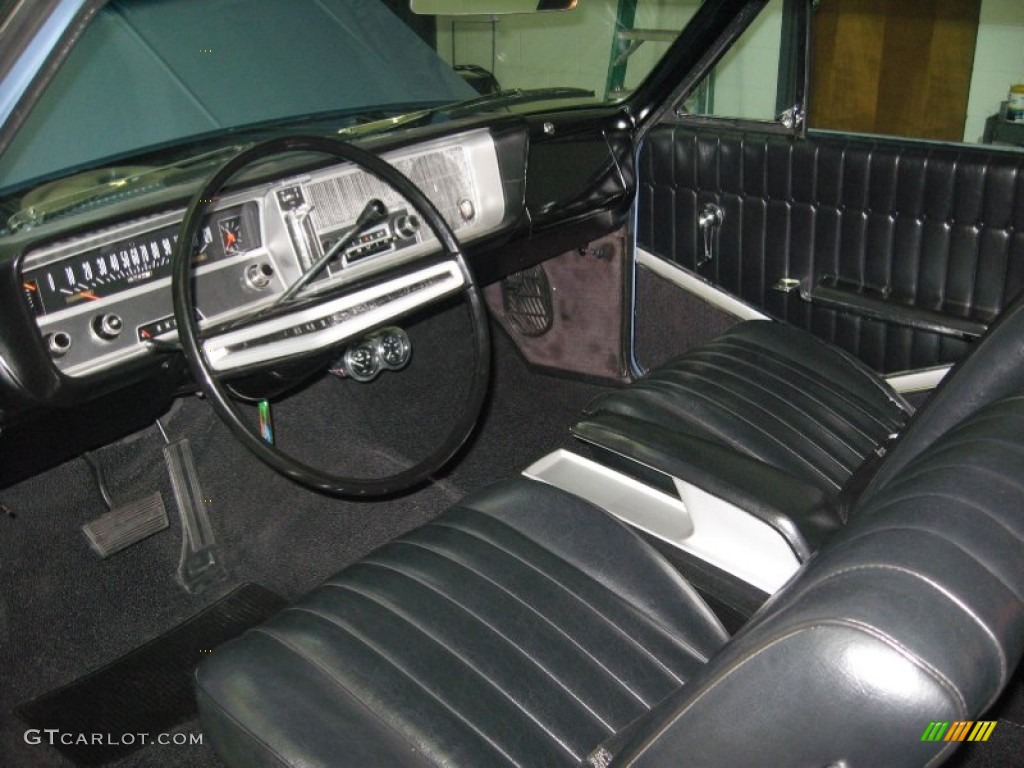 Black Interior 1964 Buick Skylark 2 Door Hardtop Photo #73626719